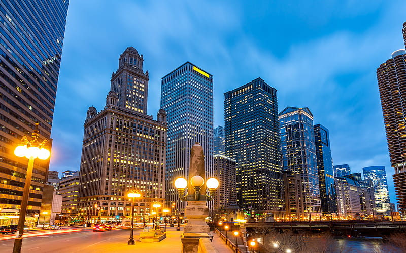 Chicago Building Skyline 2021 Cities, HD wallpaper