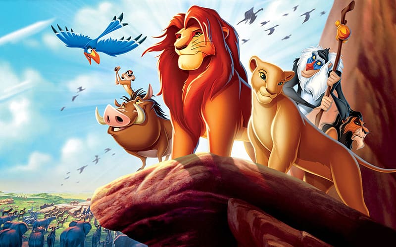 Movie, Mufasa (The Lion King), The Lion King, The Lion King (1994), HD wallpaper