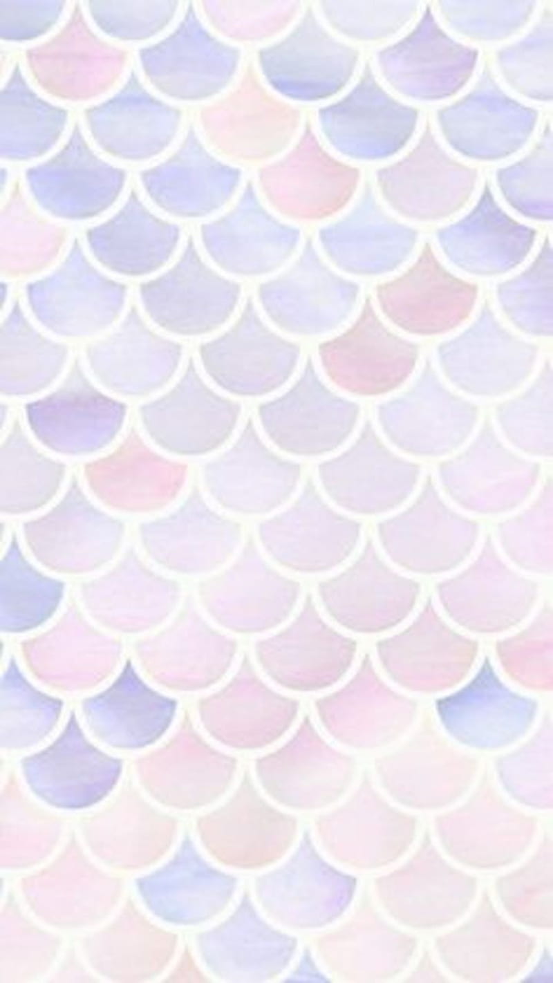 Scales cute mermaid pastels pattern HD phone wallpaper  Peakpx