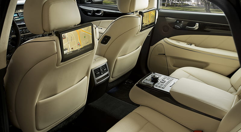 2014 Hyundai Equus - Interior Rear Seats , car, HD wallpaper