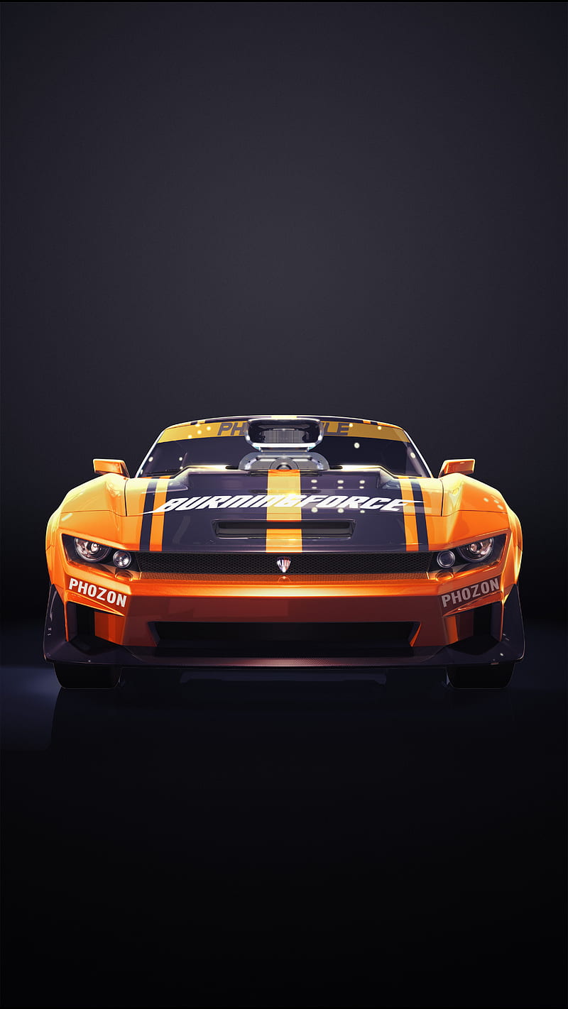 Super coche, auto, coche, naranja, carrera, super, Fondo de pantalla de  teléfono HD | Peakpx