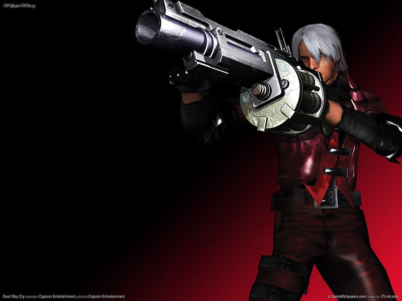 ATTACK IN DARK, ps3, dante, action, fighter, video game, capcom, devil may cry, adventure, warrior, dark, hero, weapon, HD wallpaper