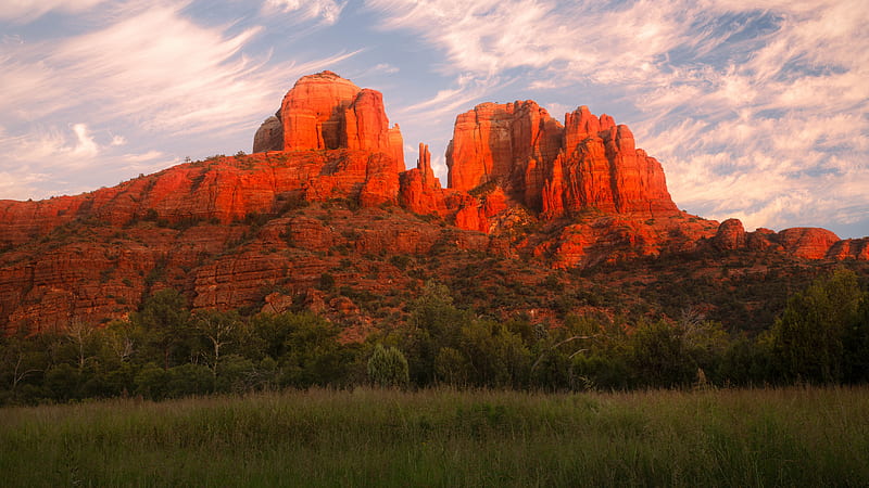 Arizona Canyon Mountain Rock Sedona Nature, HD wallpaper