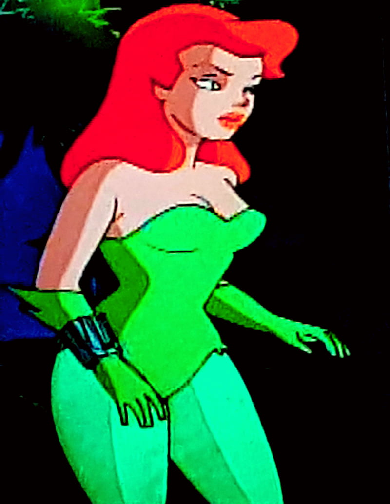 Poison ivy Btas 1, animated, batman, HD mobile wallpaper | Peakpx