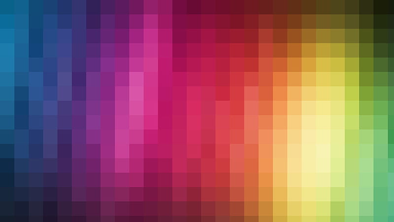 Colorful Gradient Square, HD wallpaper