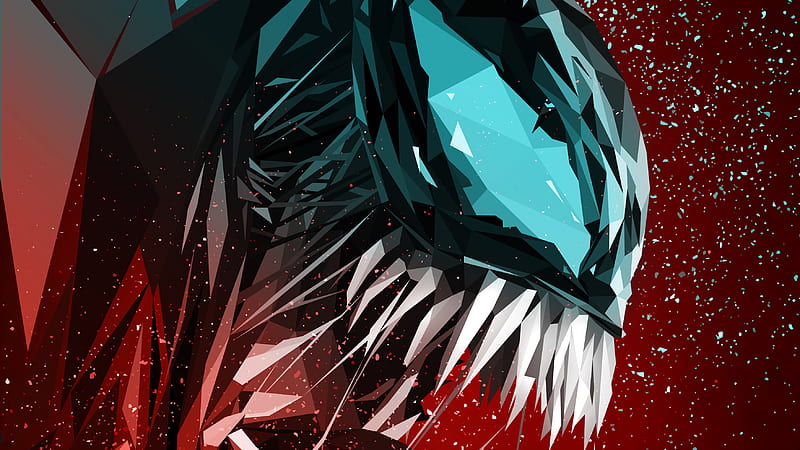 Venom Digital Illustration , venom, digital-art, illustration, superheroes, behance, HD wallpaper