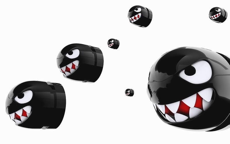 Bomb-oms, cannon, antagonist, mario64, HD wallpaper