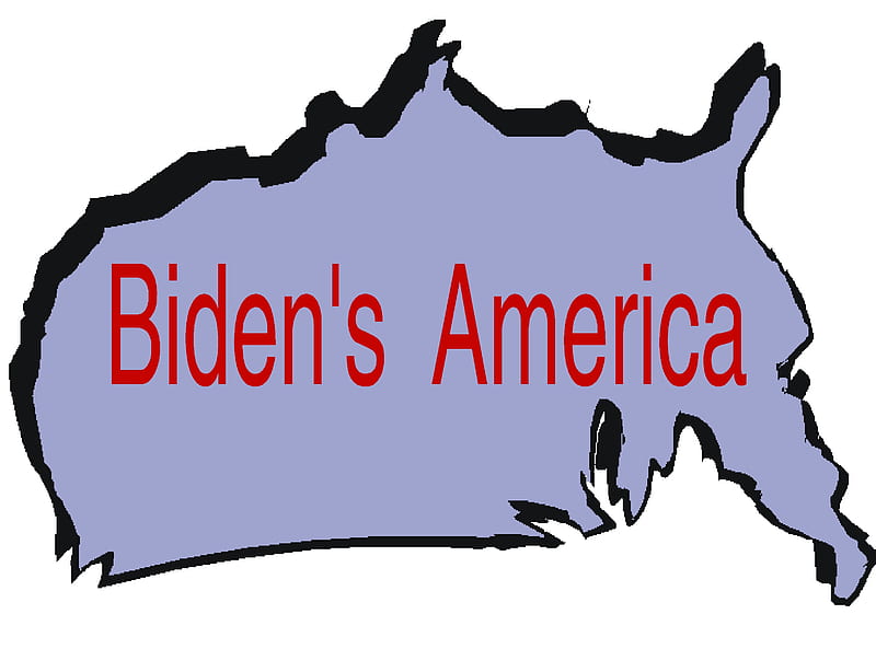 Biden's America - It's upside down, extremism, America, political, Biden, HD wallpaper