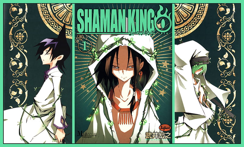 Yoh Asakura, anime, asakura yoh, manga, shaman king, HD wallpaper