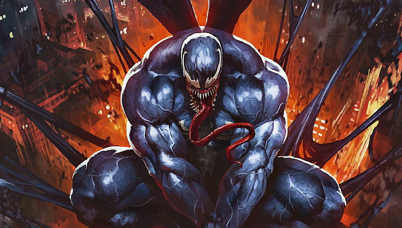 Venom Movie Art, venom-movie, venom, artist, artstation, artwork, digital-art, superheroes, HD wallpaper