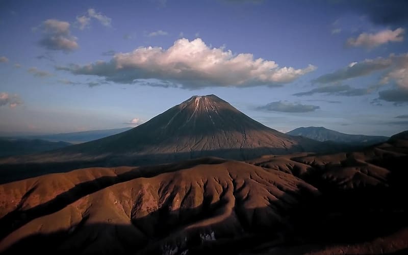Mountain, , Volcano, Mount Kilimanjaro, HD wallpaper