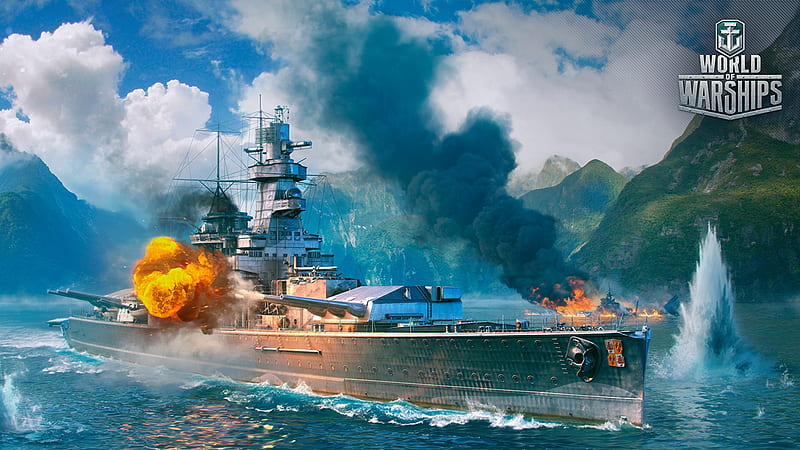 World of Warships - Cruiser Admiral Graf Spee, Spee, Ship, Military, Admiral, Warships, Graf, World, Cruiser, HD wallpaper