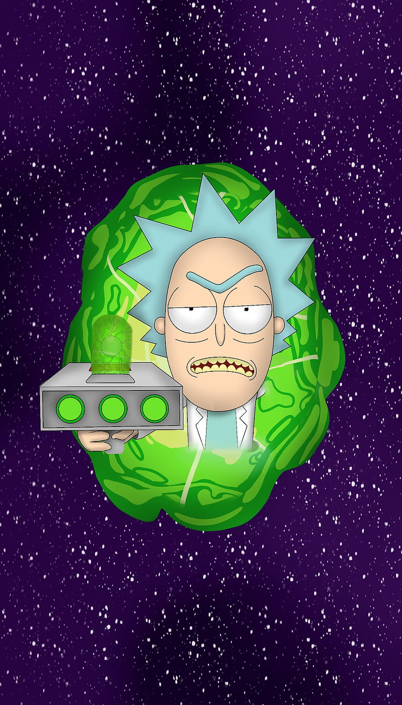 Rick and Morty HD Wallpaper - Intergalactic Adventures by patrika, rick et  morty 