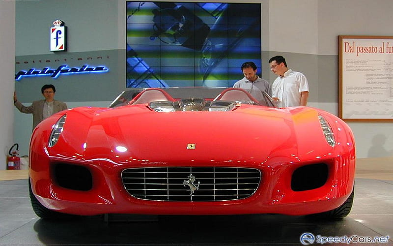 Ferrari Rossa Concept, carros, concept, ferrari, rossa, HD wallpaper