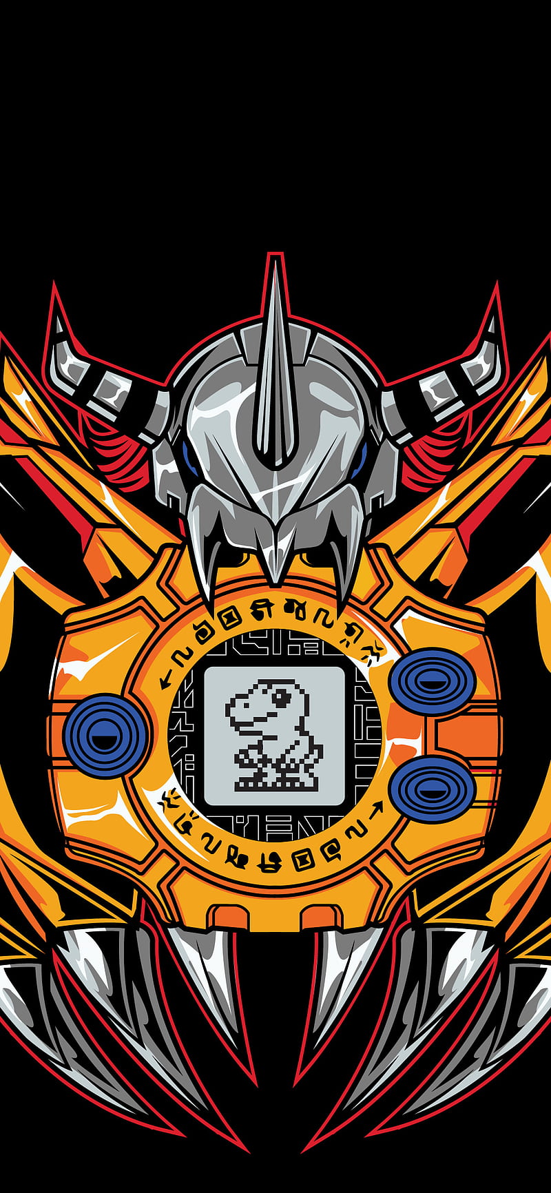 Digimon digital monsters, Digimon tattoo, Digimon wallpaper