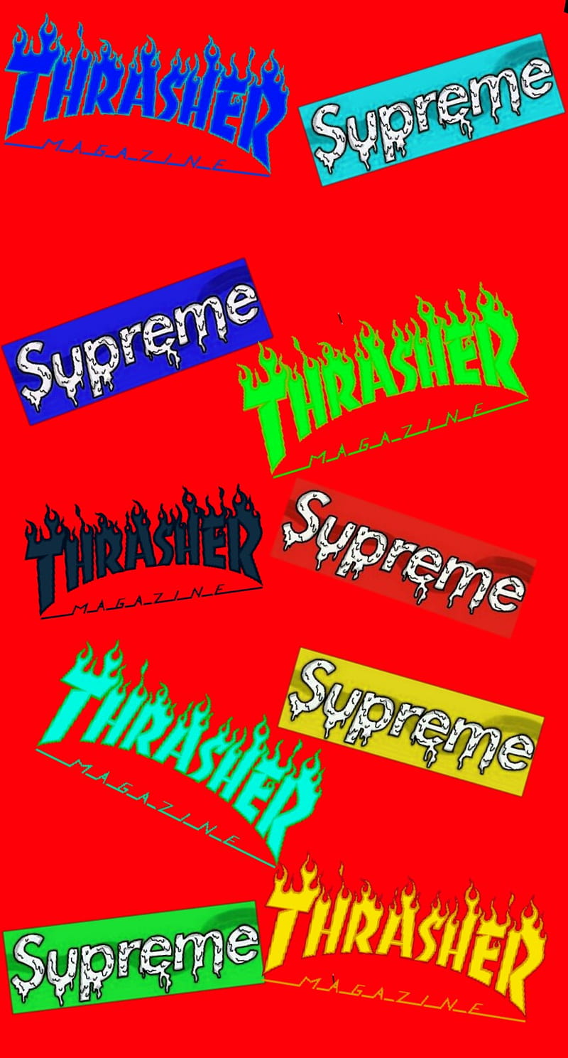 Supreme Thrasher Hd Phone Wallpaper Peakpx
