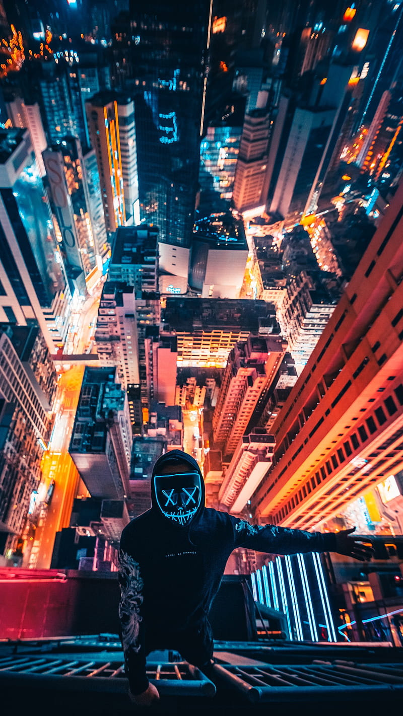 selfie , city, HD phone wallpaper
