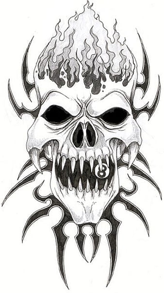 Skull Tattoos Stock Illustrations  912 Skull Tattoos Stock Illustrations  Vectors  Clipart  Dreamstime
