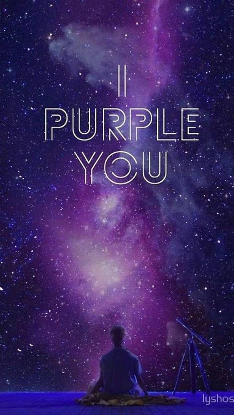 BTS, i purple you, HD phone wallpaper