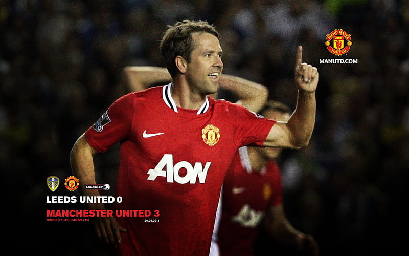 Leeds United 0 Manchester United 3-Star-Premier League matches in 2011, HD wallpaper