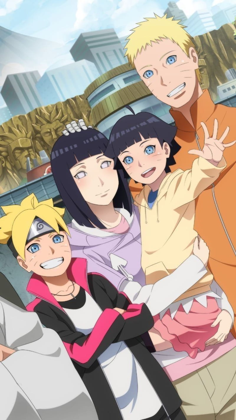Naruto, familia, HD phone wallpaper