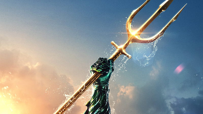 Aquaman Movie Brand New Poster, aquaman, movies, 2018-movies, poster, jason-momoa, HD wallpaper