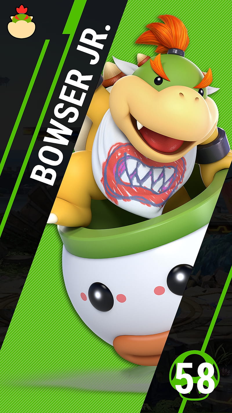 Bowser Jr Wallpaper  Download to your mobile from PHONEKY