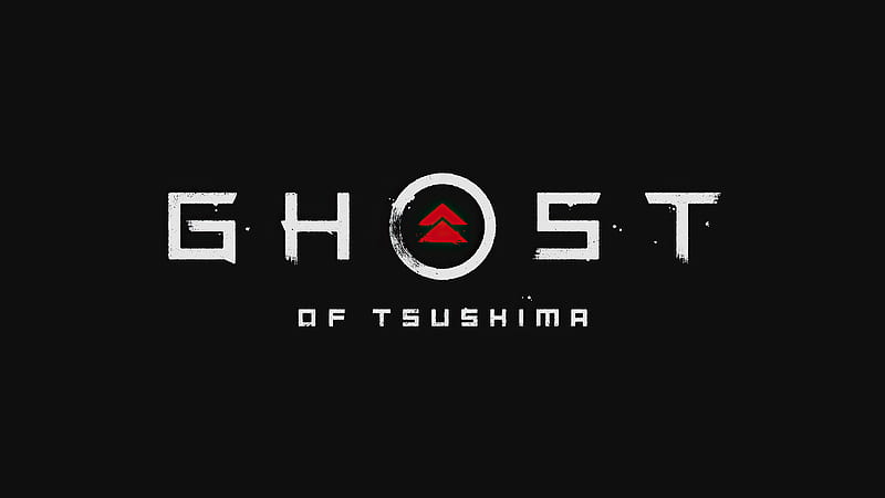 Ghost Of Tsushima Logo , ghost-of-tsushima, 2020-games, games, logo, dark, black, HD wallpaper