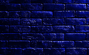 blue brick wallpaper 45500
