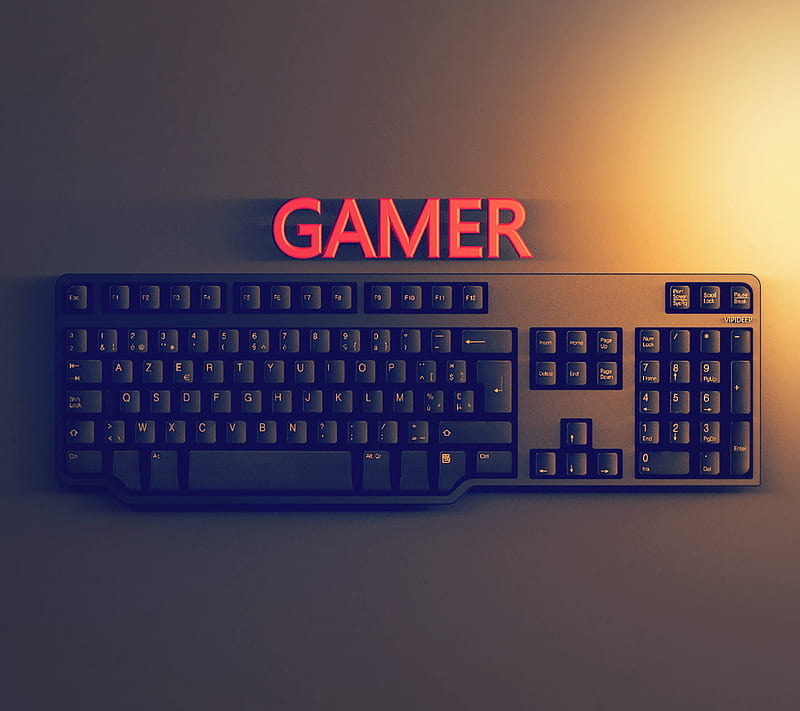 Gamer , hq, keyboard, videogames, HD wallpaper