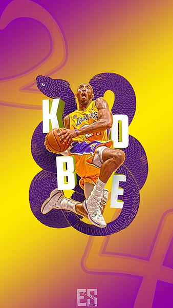 Kobe Bryant, black mamba, HD phone wallpaper