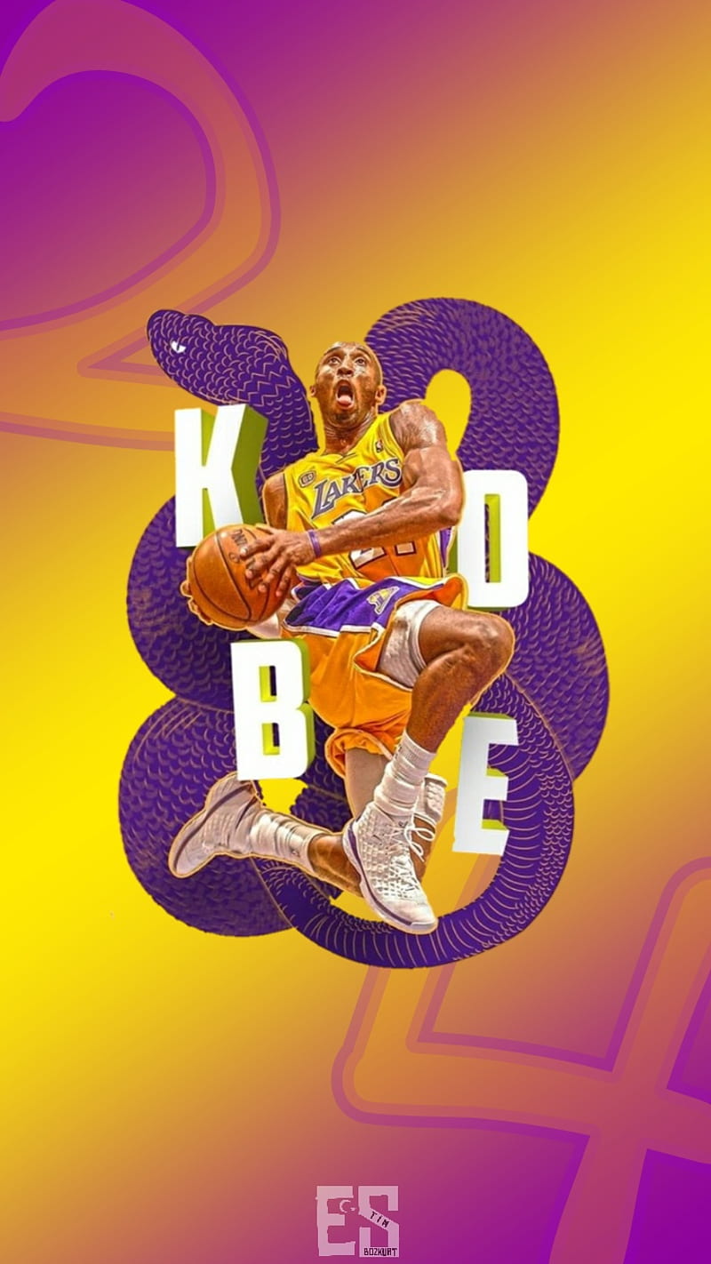 Kobe Bryant Wallpaper 4K, NBA 2K24, Black Mamba, 2023 Games