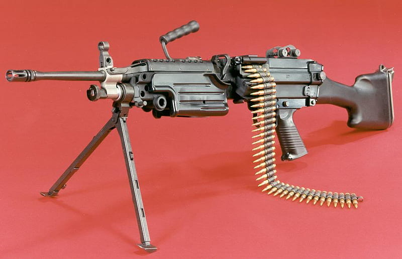 m249 saw (squat automatic weapon), gun, m249, 08, la maquina, 2011, 31, HD wallpaper