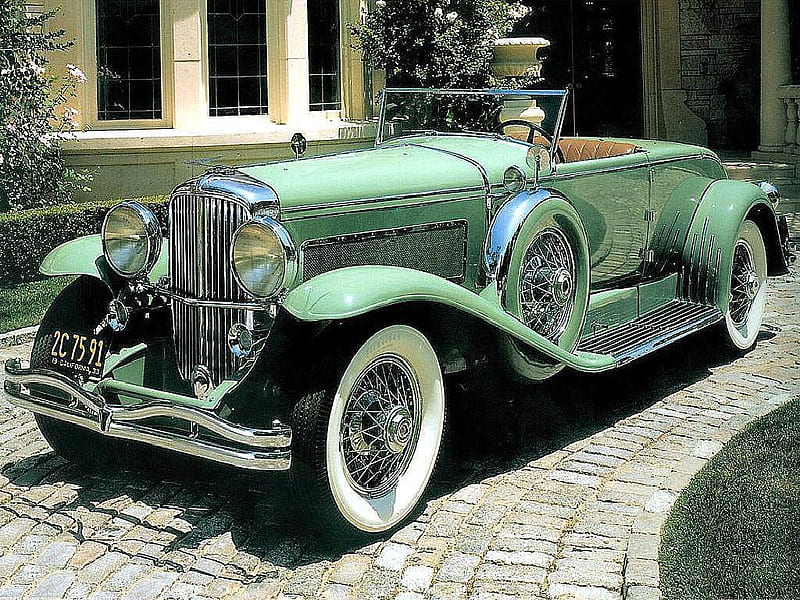 1933-Duesenberg J Convertible Coupe, duesenberg, classic, 1933, HD wallpaper