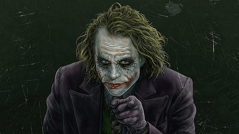 Joker On You, joker, superheroes, artwork, HD wallpaper | Peakpx