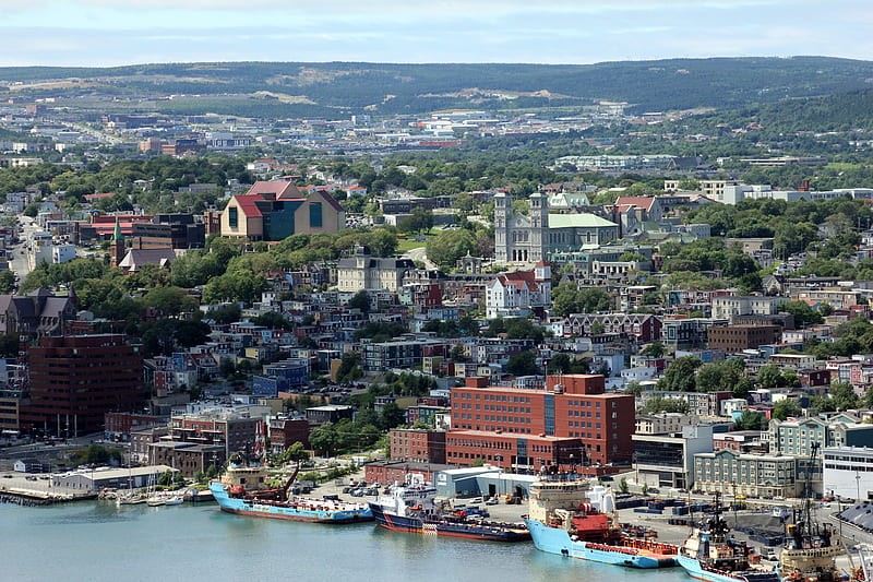 St John's - Newfoundland, north america, st johns, canada, newfoundland, HD wallpaper
