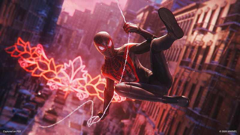Spider-Man: Miles Morales, gameplay, PS5, PlayStation 5, BLM, HD wallpaper