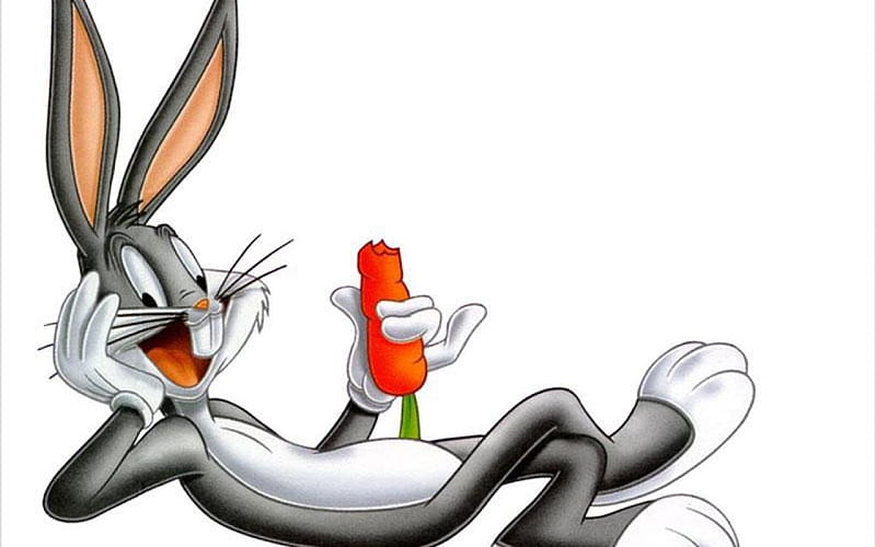 Bugs bunny, cartoon, illustration, fictional character, tail, HD wallpaper  | Peakpx