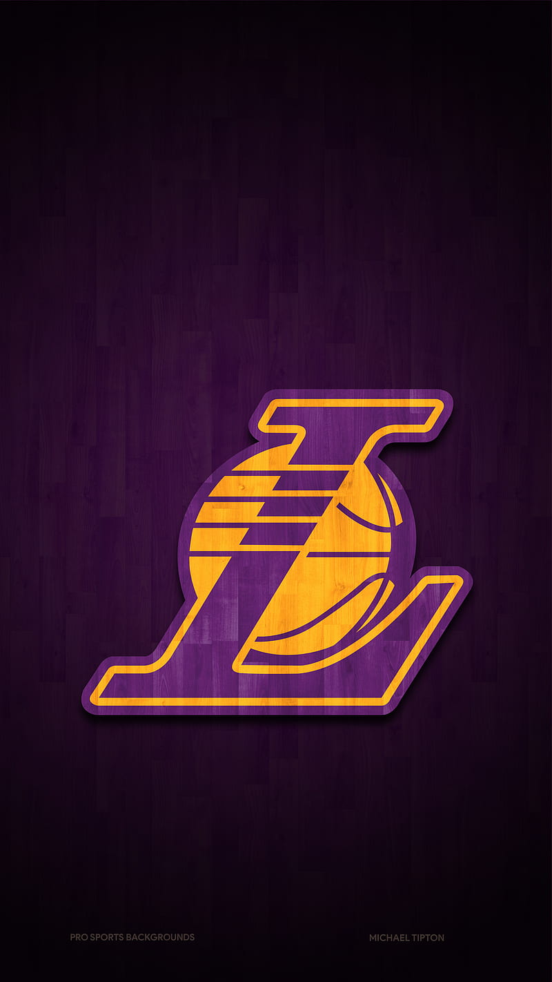Los Angeles Lakers, basketball, la lakers, logo, nba, HD phone wallpaper