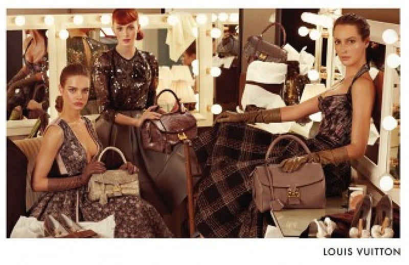 Louis Vuitton, Luis Vuitton, Brown, Designer, Fashion, Brunettes, Beauty,  Luxury, HD wallpaper