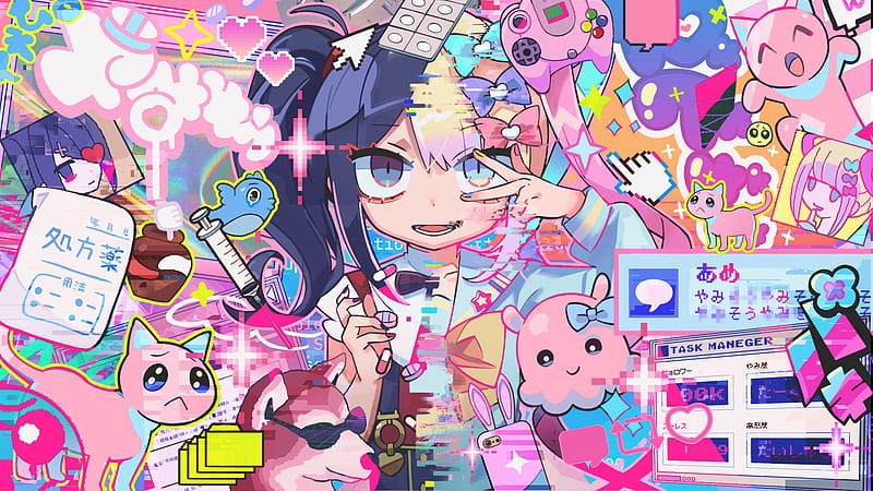 Video Game, NEEDY GIRL OVERDOSE, Ame-chan (Needy Girl Overdose) , OMGkawaiiAngel-chan, HD wallpaper