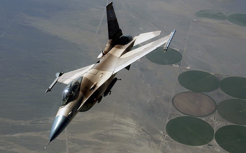 F-16 Fighting Falcon-Years of peace-military aircraft, HD wallpaper