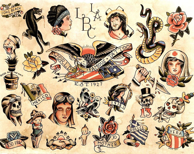 25 American Traditional Tattoo Designs Ideas And Styles
