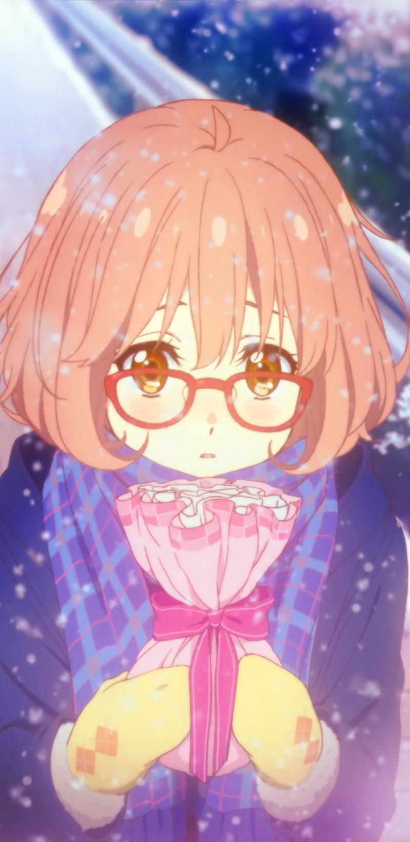 V6078 Mirai Kuriyama Kyoukai no Kanata Cute Anime Decor WALL POSTER PRINT