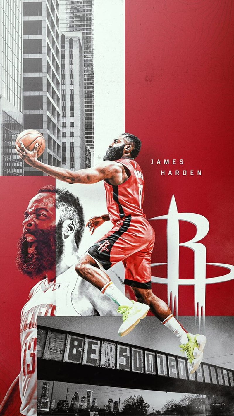 James Harden , basketball, nba, rockets, HD phone wallpaper