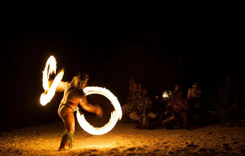 Polynesian Tribal Fire Dancer on beach Bora Bora Tahiti Tahitian, polynesia, french, dancer, beach, sand, tribal, moari, polynesian, exotic, holiday, tahitian, honeymoon, pacific, wedding, south, fire, paradise, luau, dance, island, tahiti, tropical, HD wallpaper
