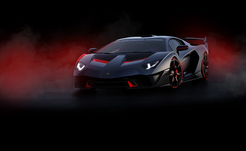 2018 Lamborghini SC18 Front, lamborghini-sc18, lamborghini, 2018-cars, carros, HD wallpaper