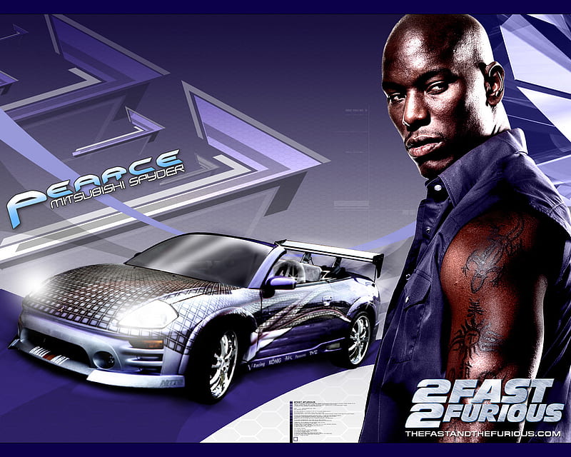 2 Fast 2 Furious, hot cars, tyrese gibson, HD wallpaper