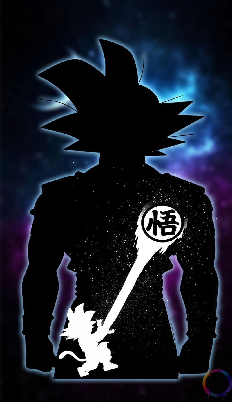 Goku 02, anime, caricatura, cartoon, hombre, poder, HD phone wallpaper