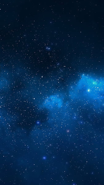 Galaxy, blue, nebula, star, HD phone wallpaper | Peakpx